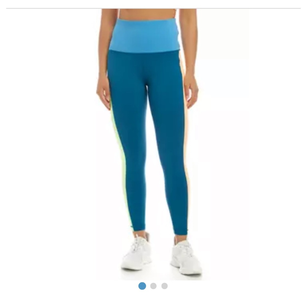ZELOS NWT plus Colorblock Leggings